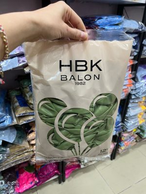 Pastel Küf Yeşil 12 inç Balon