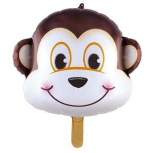 Safari Hayvanları Folyo Balon Maymun