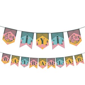 İyi Bayramlar Makaron Banner